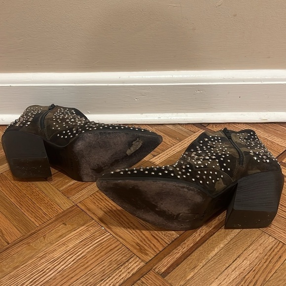Elena Iachi camo studded booties size 40 - Picture 6 of 6